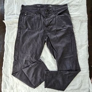 AG Jean's Men's The Everett Black Pants Chino Jean's size 32x26